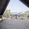 Oceanログハウス｜デッキ