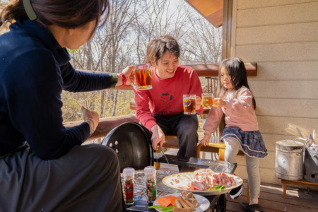 BBQが楽しめます！炭使い放題です！