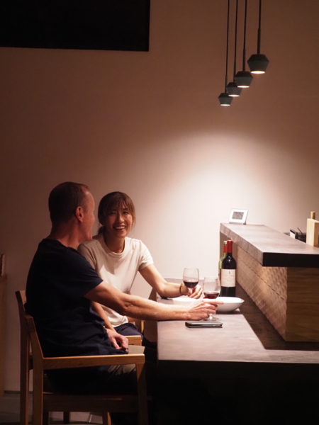 お二人でしっとりと