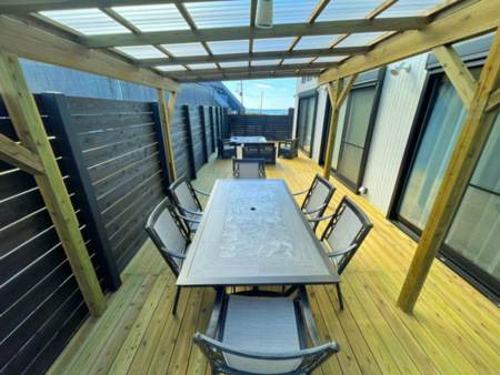 大型のダイニングセット