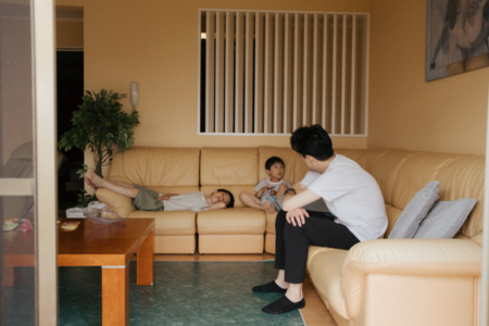 リビングも広々