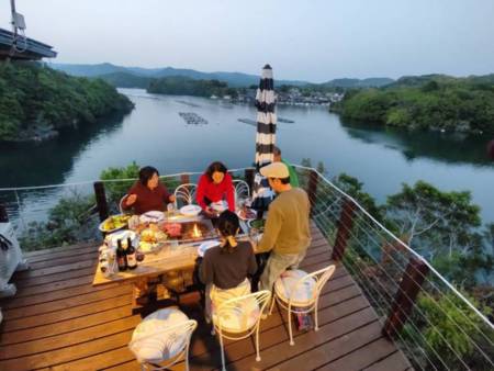 BBQ Party on Terrace