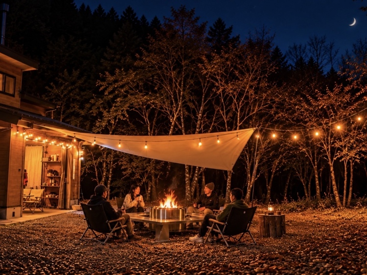 大月・都留 ペット可・BBQ・サウナ｜SNUG CAMP HOUSE【山梨 貸別荘 