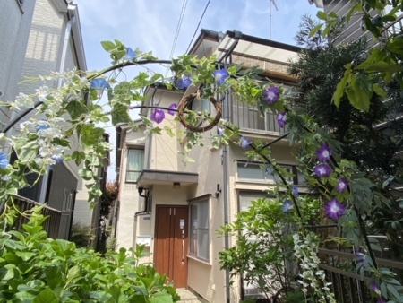 都心の閑静な住宅街にある一棟貸しです。