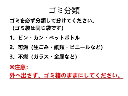 ゴミ分類