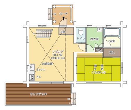 1階間取り図