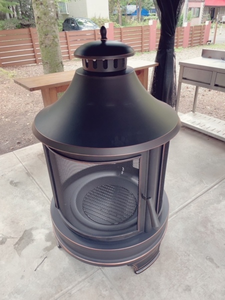 キャンプファイヤーに最高焚火台