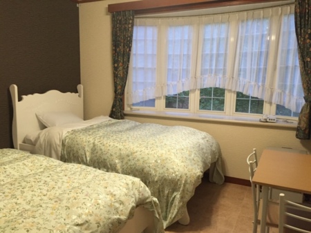 寝室　ツインルーム