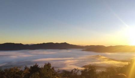 加計山からみた雲海です