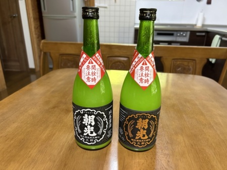 地元大朝のお米と水で作られたどぶろく