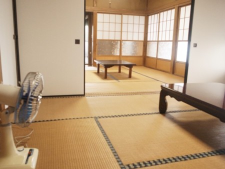 二間続きの和室