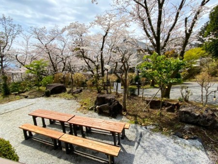 お花見BBQをお楽しみいただけます♪