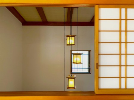 吹抜けのホール