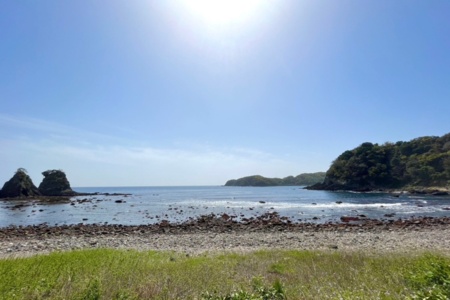 目の前が海！最高の景色でBBQ