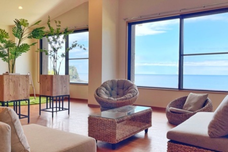 2階のリビングは30畳