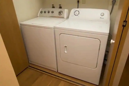 洗濯機＆乾燥機（アメリカン）