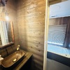 木のぬくもりを感じる洗面所