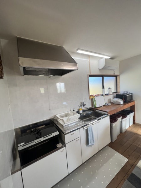 清潔なキッチンスペースを保っています