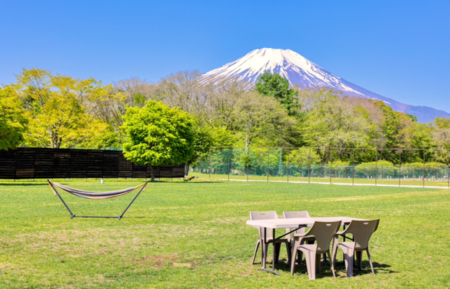 お部屋からは絶景富士山