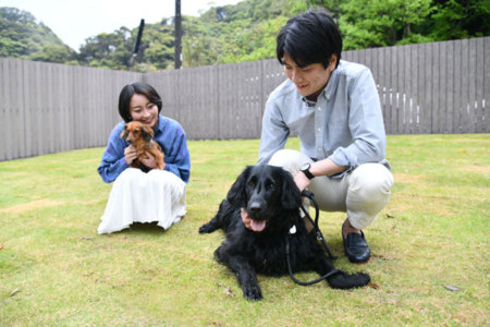 豊かな自然に囲まれて愛犬と思う存分遊べる