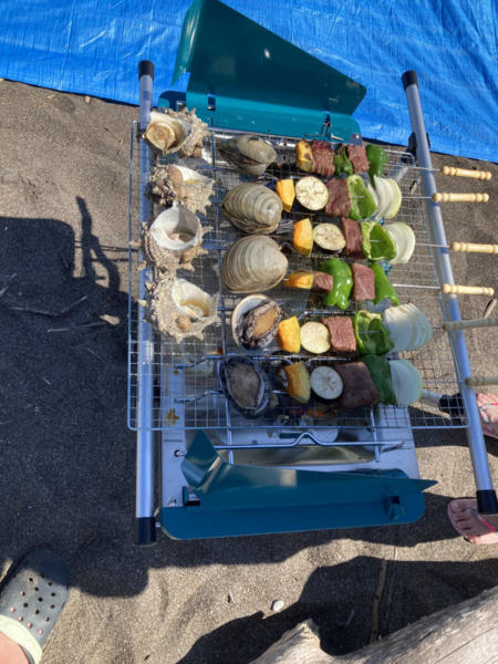 海辺でBBQも楽しめちゃう！！