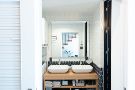 １階のパウダールーム