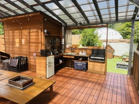 ドームA、バーベキュースペース