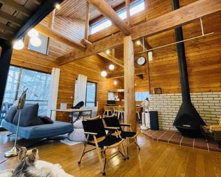 モニター2台完備、ワーケーションに最適