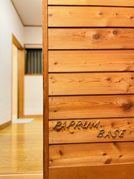 パウダールーム、脱衣所にも床暖房あり