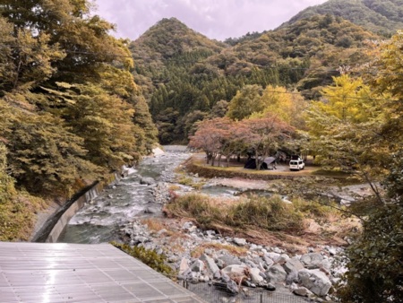 別荘2階からの景色