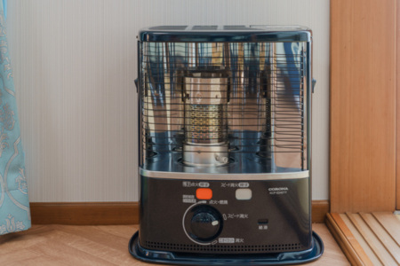 冬が寒くない!暖炉+エアコン冷暖房完備♪