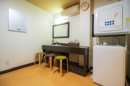 【大浴場】洗濯機・乾燥機付きです