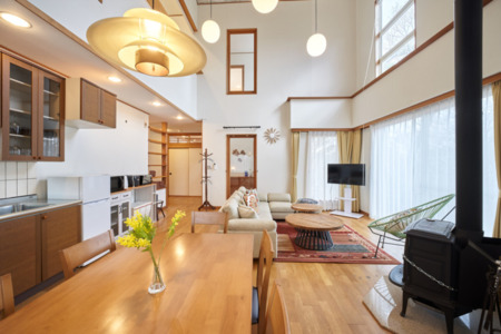 解放感あるリビング＆ダイニング