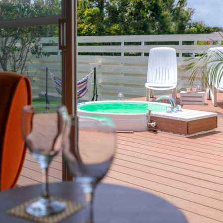 爽やかなテラス