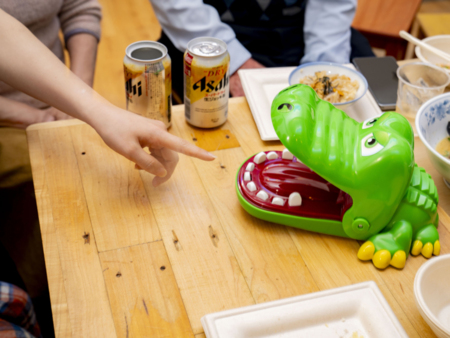 盛り上がるパーティーグッズも完備