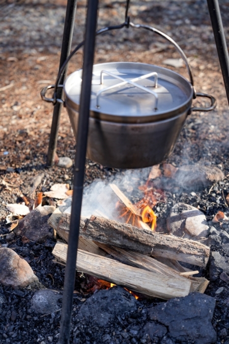 ドデカフライパンで焼きそばなどどうぞ