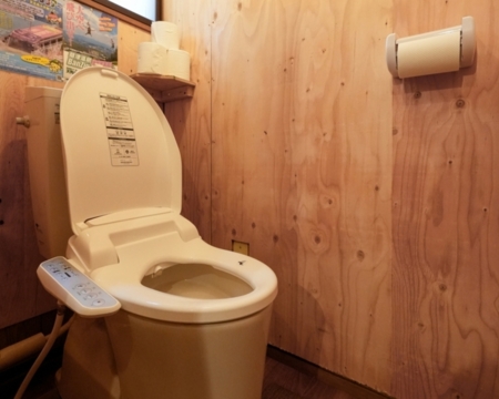 リフォームされたトイレ