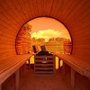 木の香り漂うバレルサウナ