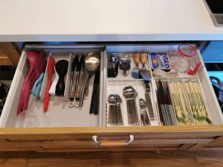 カトラリーも揃っています♪