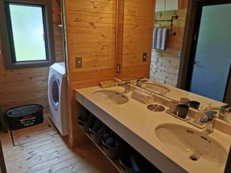 洗面所＆乾燥機付き洗濯機♪