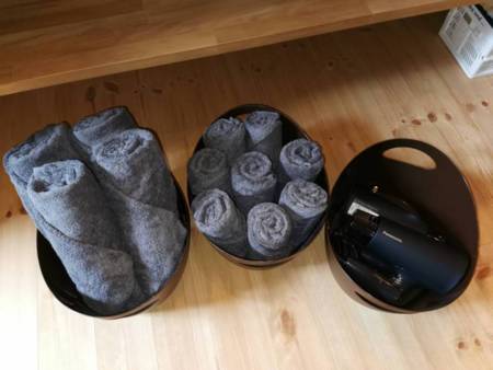 バスタオル・フェイスタオル・ドライヤー♪