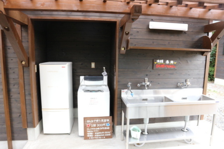 洗濯機・冷蔵庫・電子レンジ完備