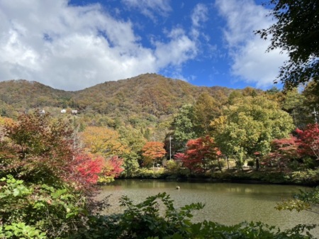 和美湖の景色