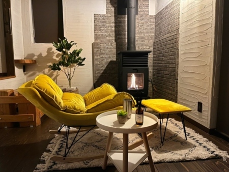 窓からは大自然を一望♪