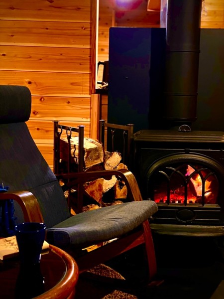 ヨツールの薪ストーブ