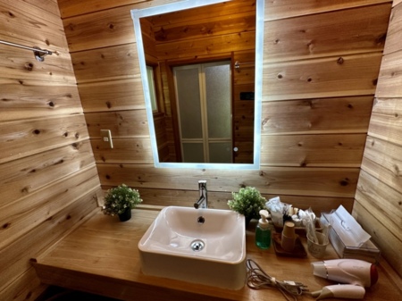 女優ミラー完備パウダールーム