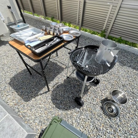 追加料金でBBQ貸出可能※炭・食材持参要