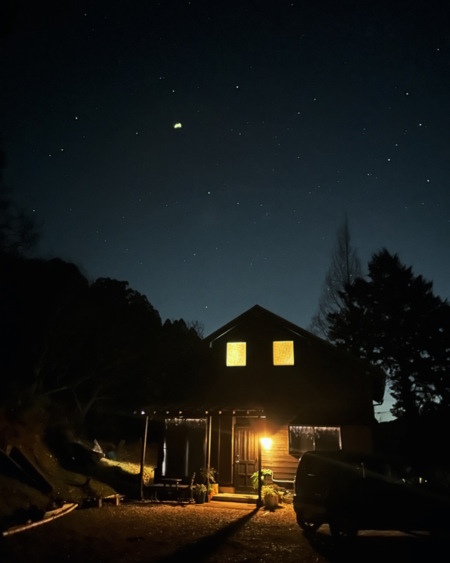 鴨川コテージと星空