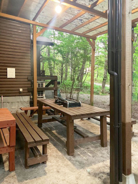 バーベキューの場所