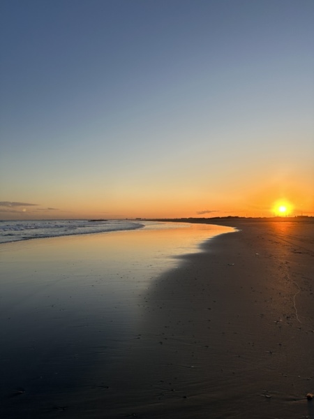 九十九里浜の眺め